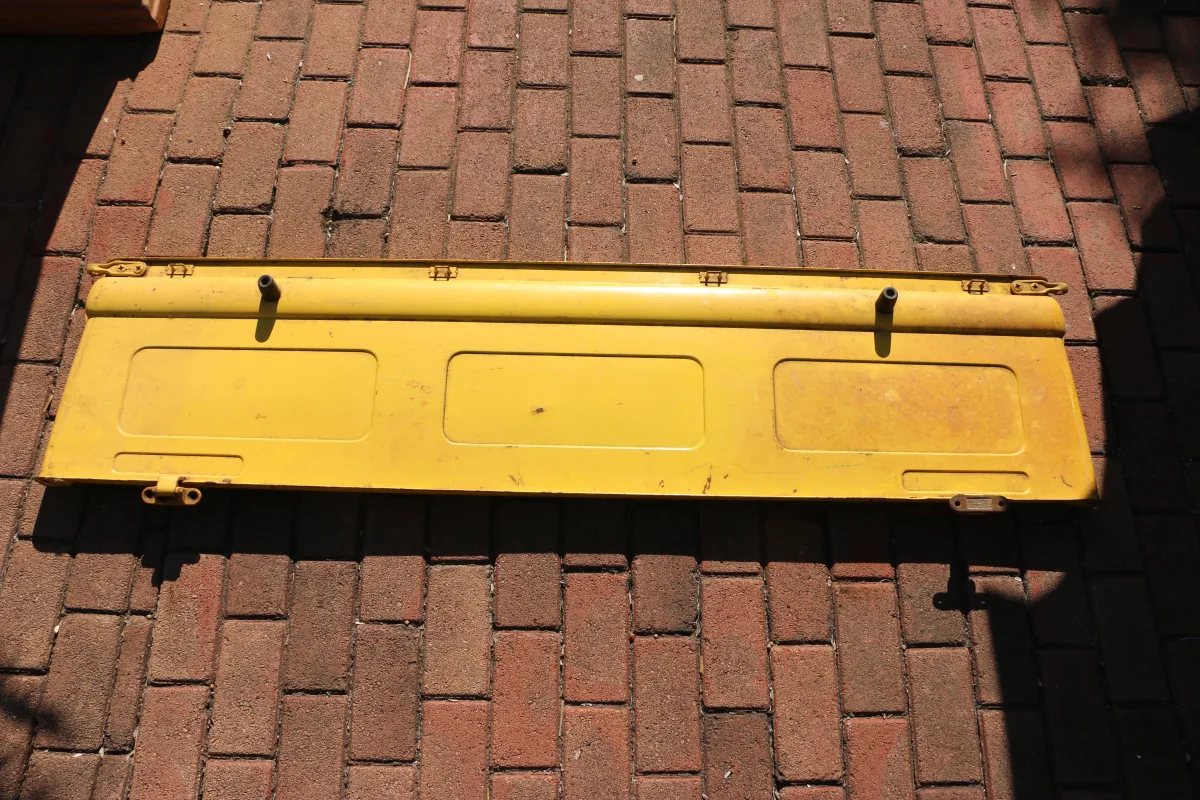 Painted surface before laser cleaning, project two